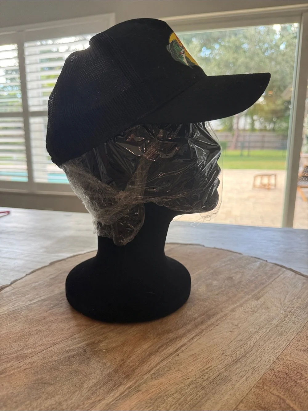 Youth OS Hat with Bass Pro Shops logo like new